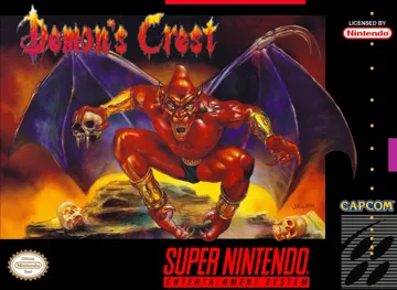 Demon's Crest (USA) box cover front